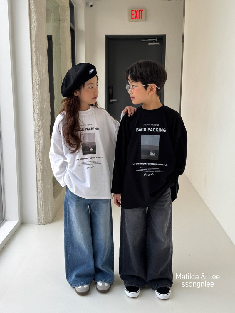 Matilda & Lee - Korean Children Fashion - #kidsshorts - Spring Daily Denim Pants - 5