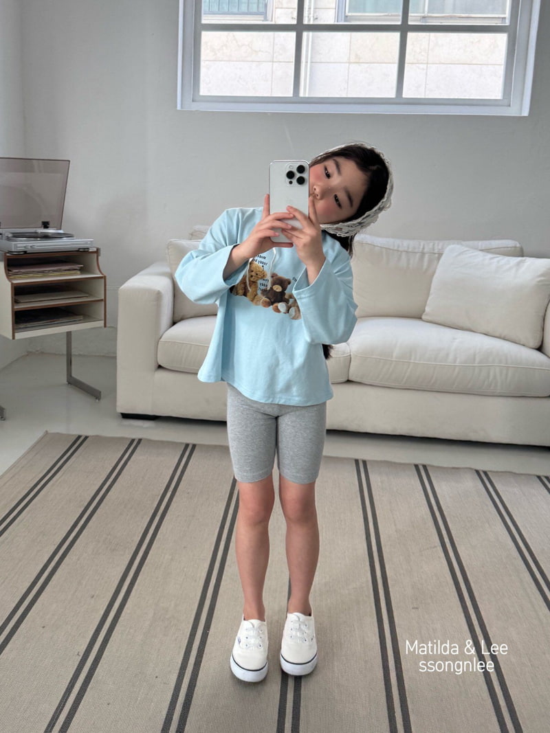 Matilda & Lee - Korean Children Fashion - #kidsshorts - Half Leggings - 12