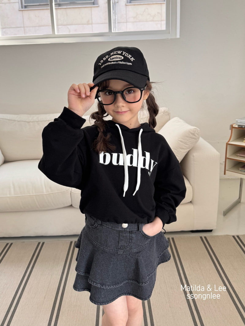 Matilda & Lee - Korean Children Fashion - #kidsshorts - Buddy Crop Hoody - 6