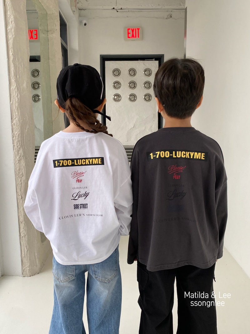 Matilda & Lee - Korean Children Fashion - #kidsshorts - Lucky Tee