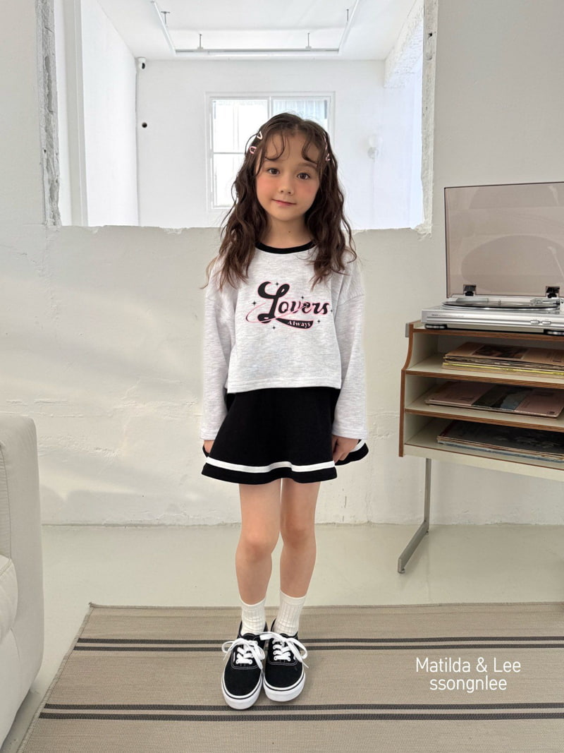 Matilda & Lee - Korean Children Fashion - #kidsshorts - Rubber Skirt Set - 12
