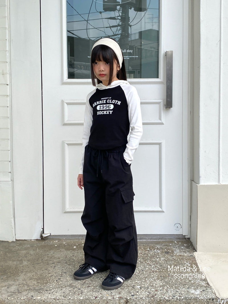 Matilda & Lee - Korean Children Fashion - #kidsshorts - 1996 Hooded Raglan Tee - 9