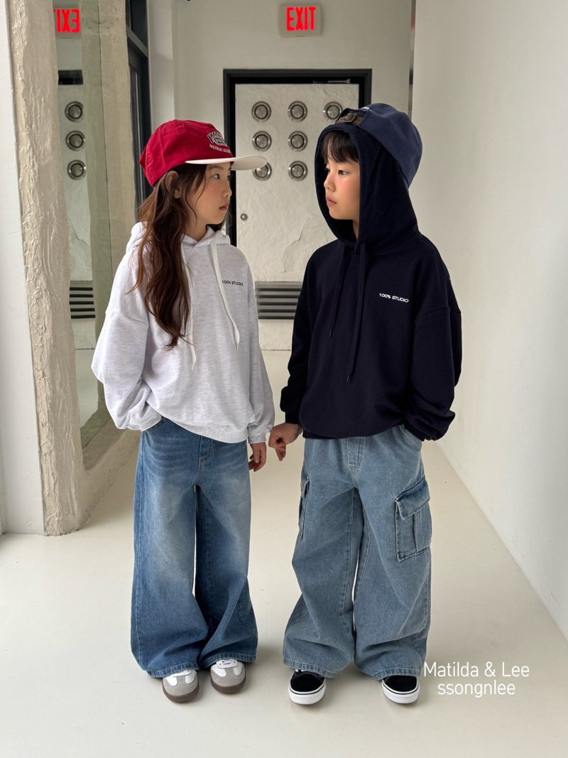 Matilda & Lee - Korean Children Fashion - #kidsshorts - Cargo Denim Pants - 12