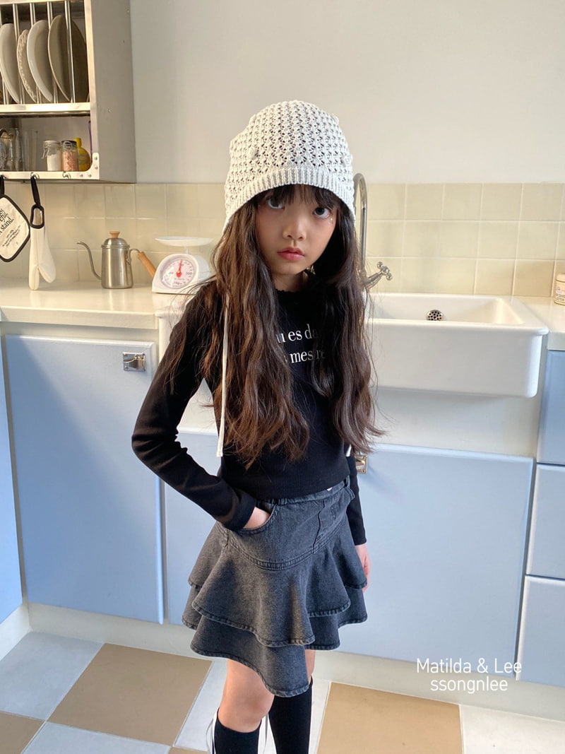Matilda & Lee - Korean Children Fashion - #kidsstore - Ribbed Lace Tee - 11