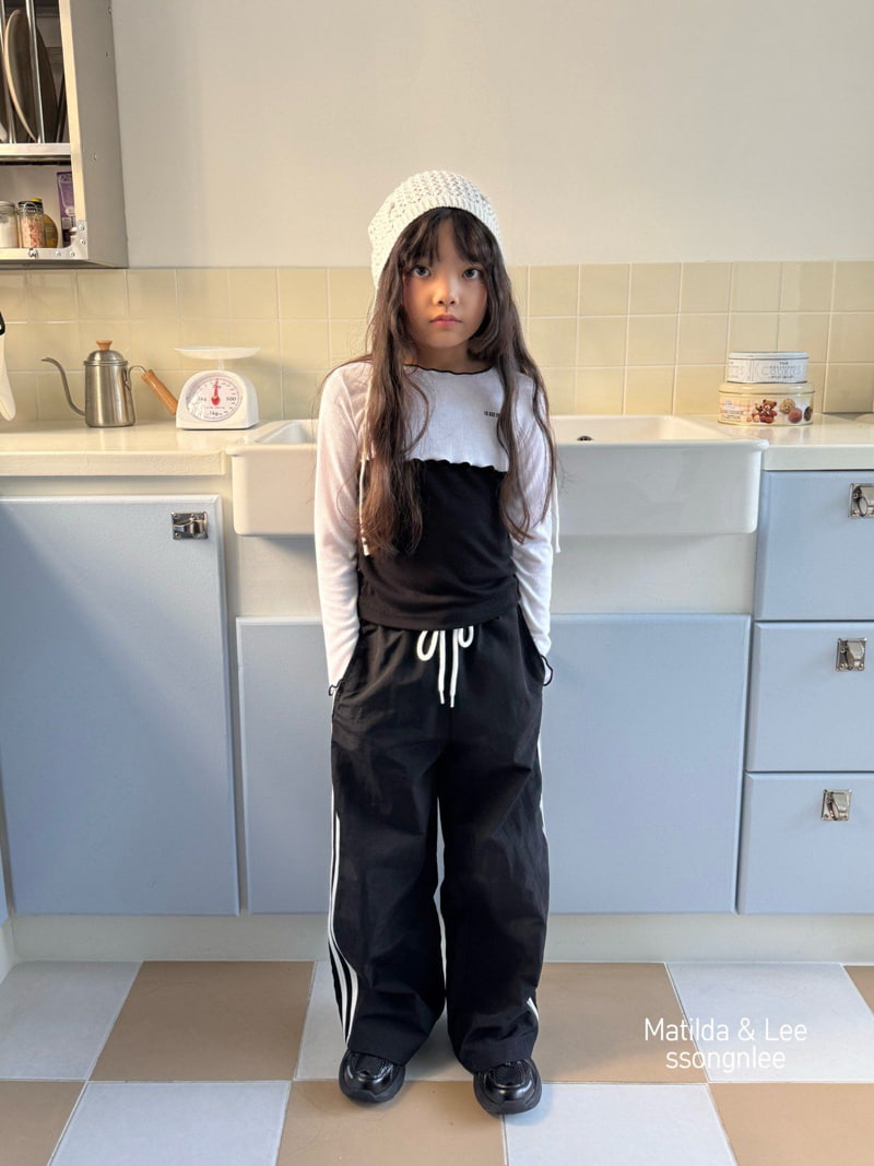 Matilda & Lee - Korean Children Fashion - #kidsstore - Raglan Cropped Tee - 9
