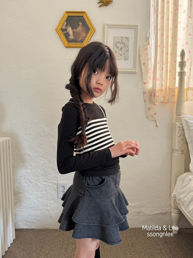 Matilda & Lee - Korean Children Fashion - #kidsshorts - String Bustier - 4