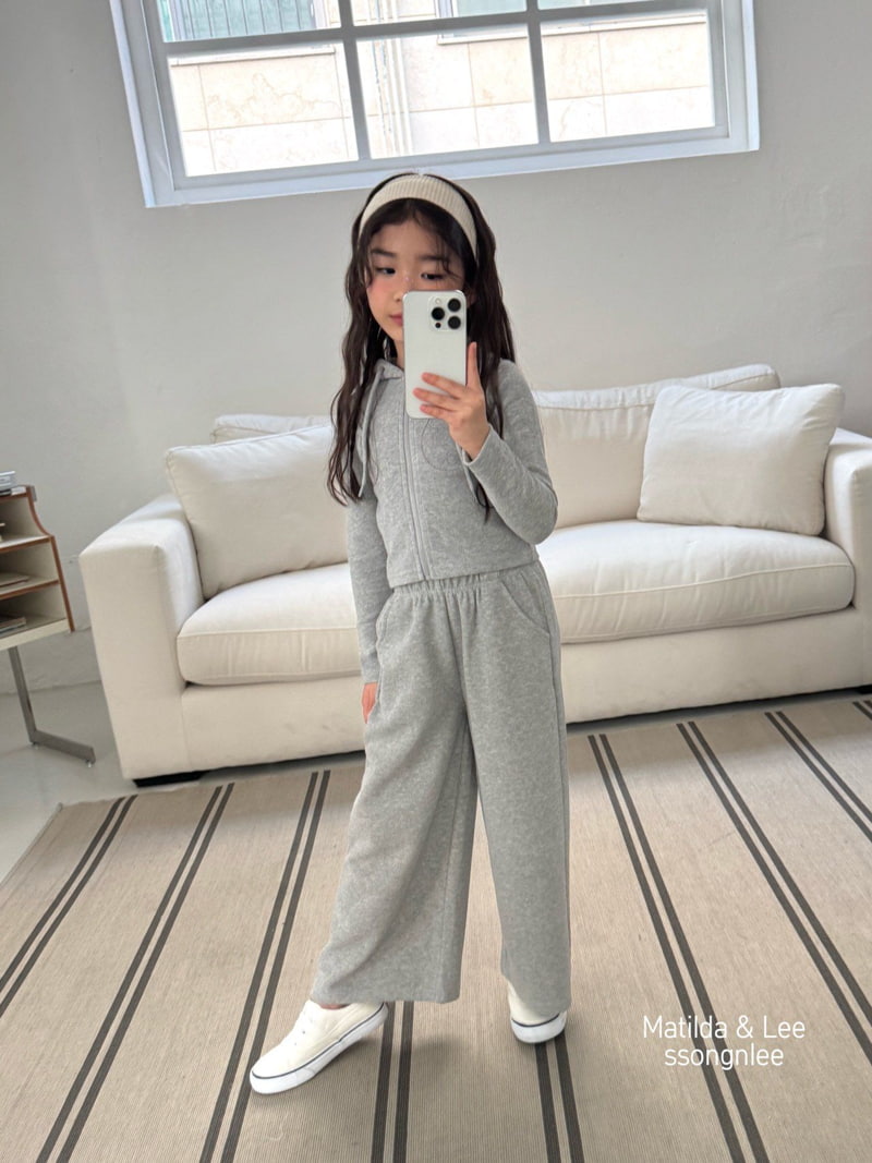 Matilda & Lee - Korean Children Fashion - #kidsstore - Knit Wide Pants - 12