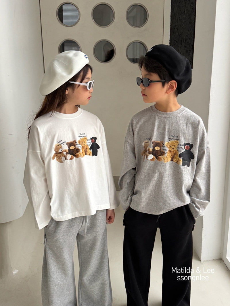 Matilda & Lee - Korean Children Fashion - #kidsstore - Bear Tee - 9