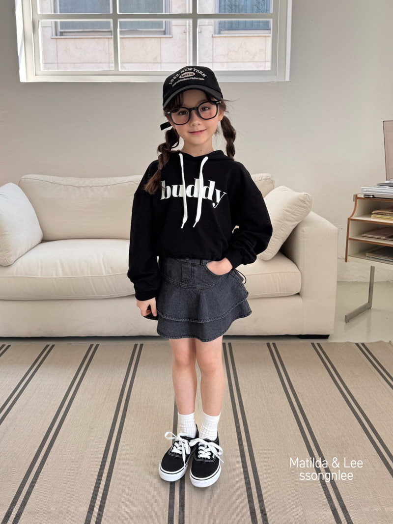 Matilda & Lee - Korean Children Fashion - #kidsstore - Buddy Crop Hoody - 7
