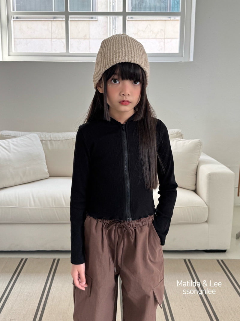 Matilda & Lee - Korean Children Fashion - #kidsstore - Wave Hooded Zip-up Jacket - 3