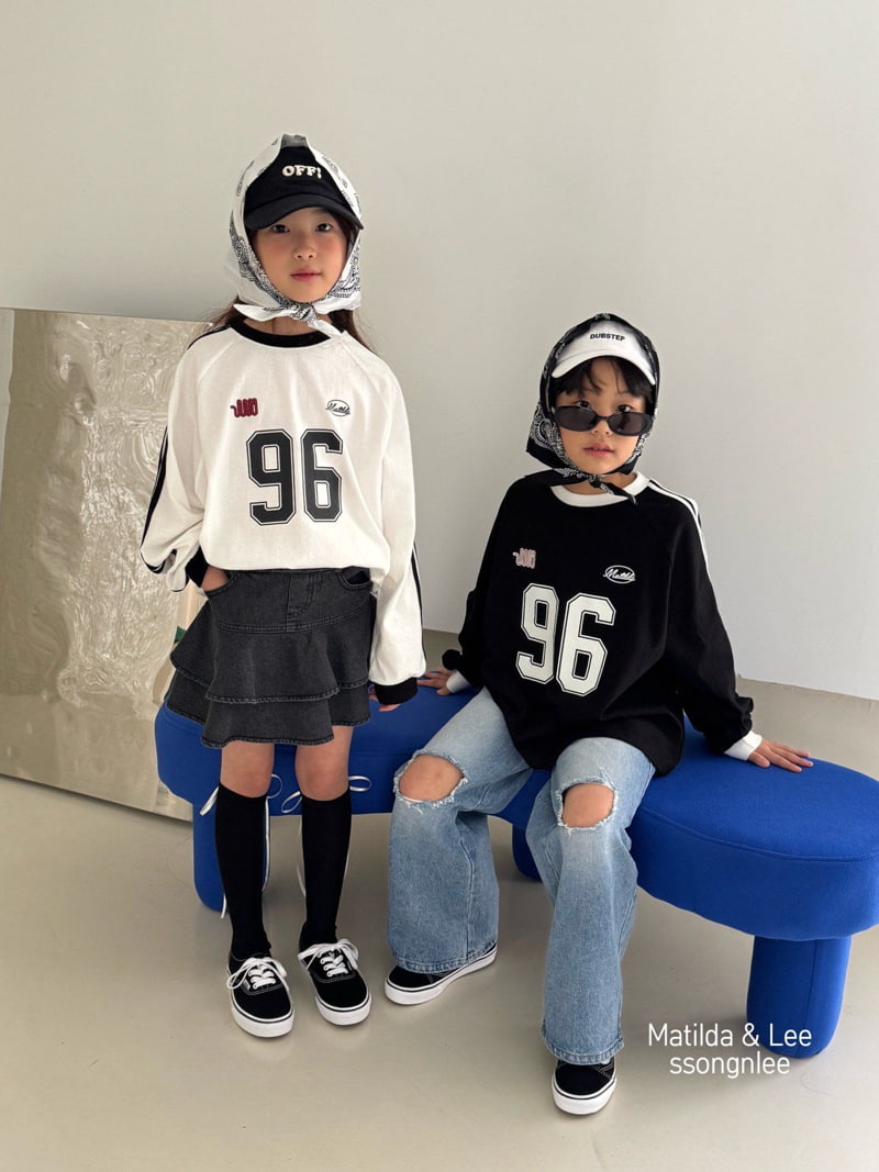 Matilda & Lee - Korean Children Fashion - #kidsstore - 96 Two Line Tee - 9