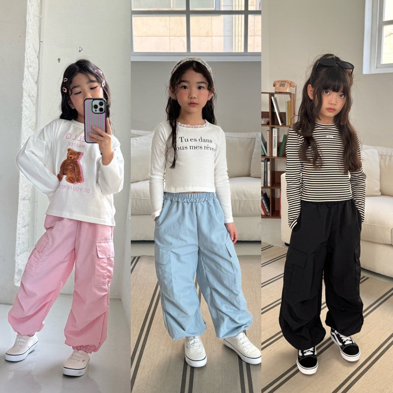 Matilda & Lee - Korean Children Fashion - #kidsstore - Loose fit Jogger Pants