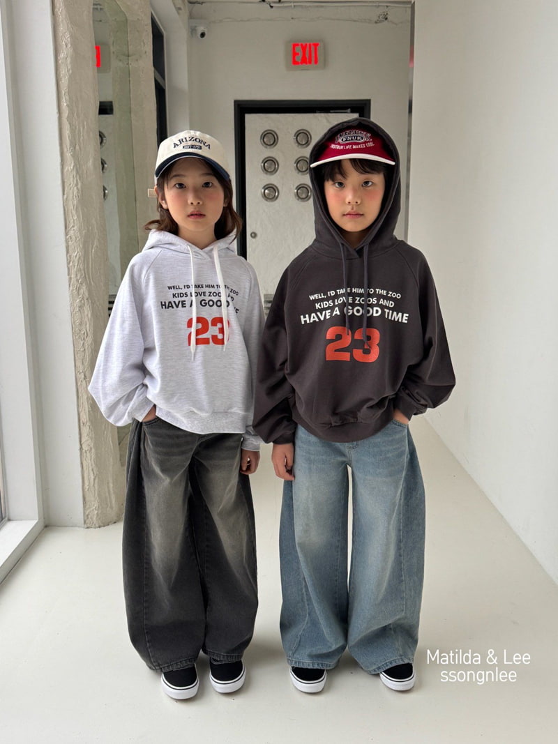 Matilda & Lee - Korean Children Fashion - #kidsstore - Maxi Wide Denim Pants 2 - 7