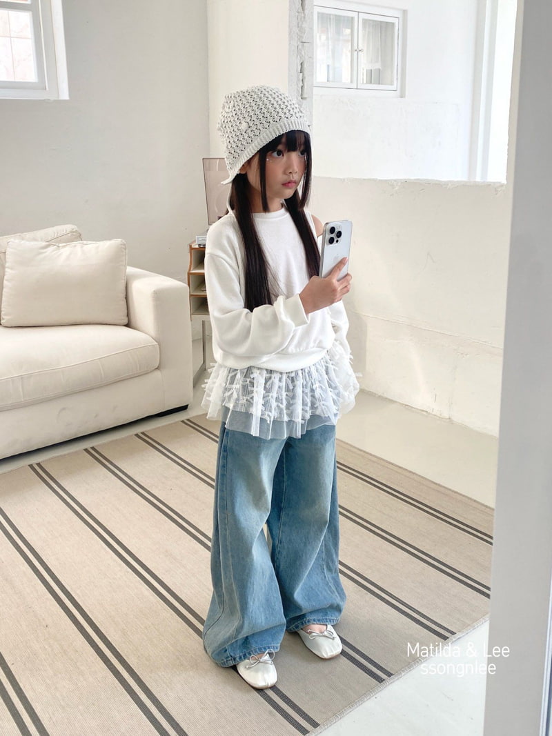 Matilda & Lee - Korean Children Fashion - #kidsshorts - Ribbon Layered Wrap Skirt - 4