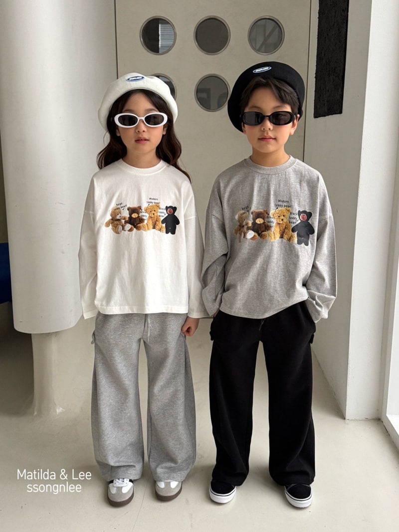Matilda & Lee - Korean Children Fashion - #kidsstore - Snap Wide Pants - 3