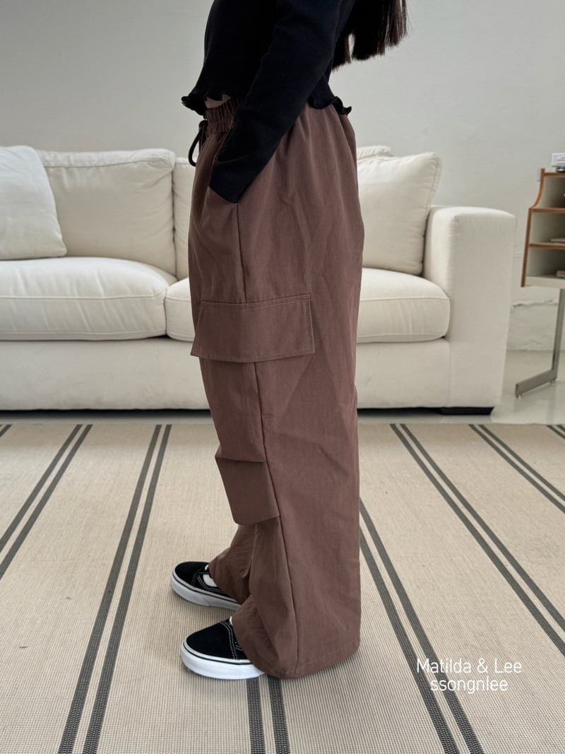 Matilda & Lee - Korean Children Fashion - #kidzfashiontrend - Pintuck Wide Pants - 9