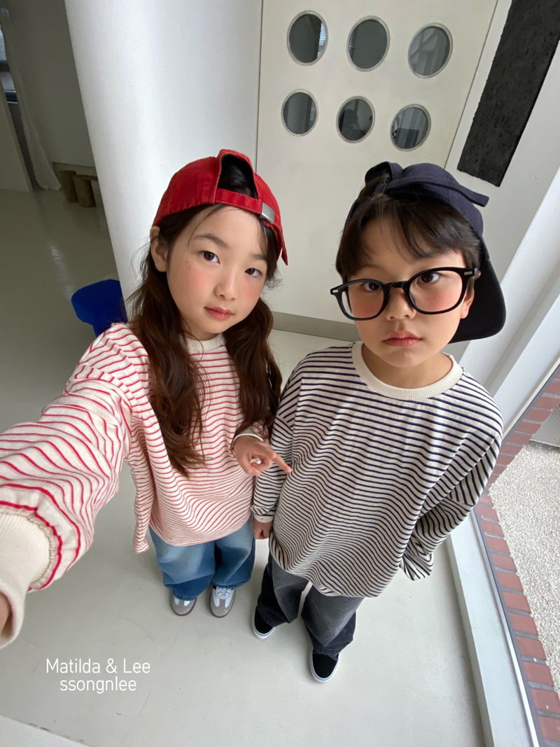 Matilda & Lee - Korean Children Fashion - #kidzfashiontrend - Stripe Tee - 7