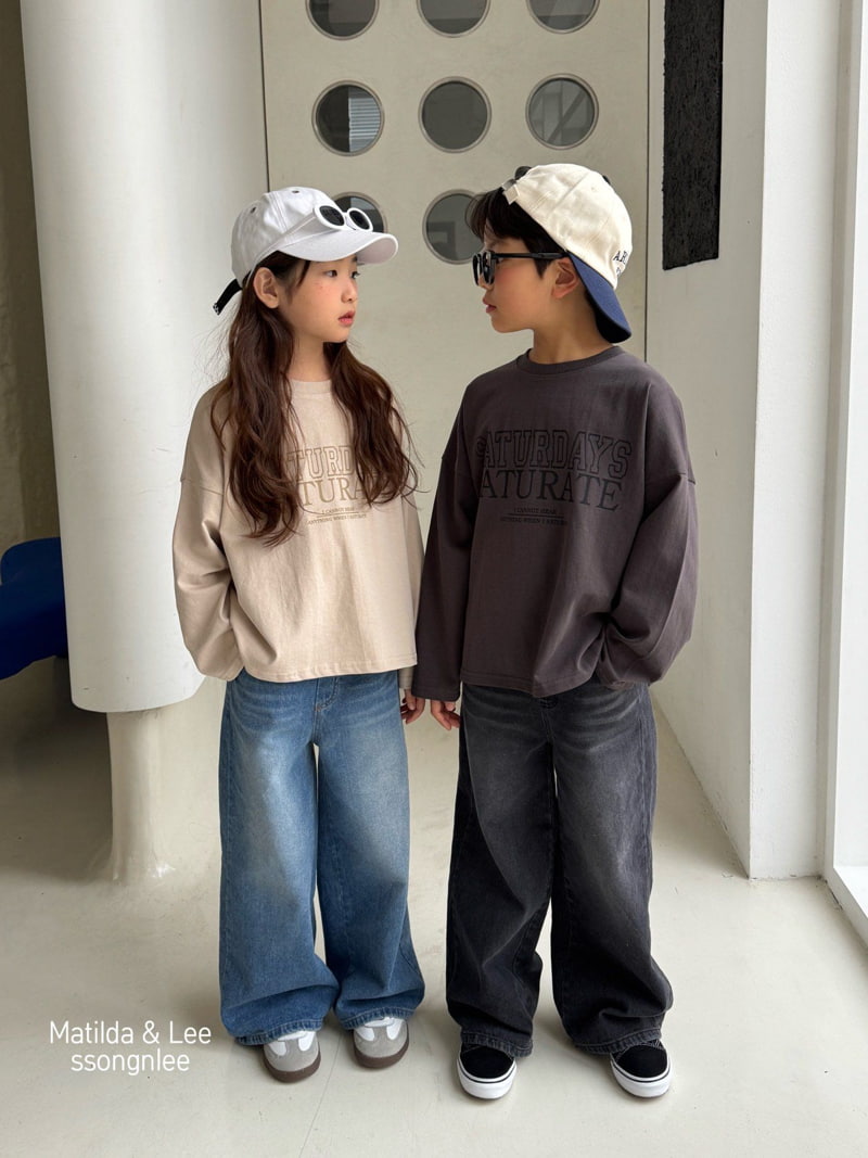 Matilda & Lee - Korean Children Fashion - #kidzfashiontrend - Saturday Tee - 6