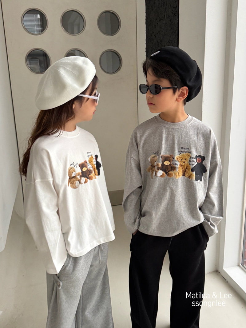 Matilda & Lee - Korean Children Fashion - #kidzfashiontrend - Bear Tee - 10