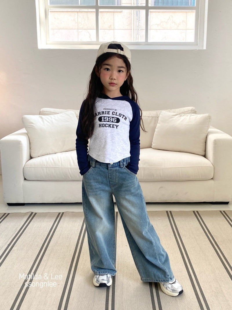 Matilda & Lee - Korean Children Fashion - #kidzfashiontrend - 1996 Hooded Raglan Tee - 11