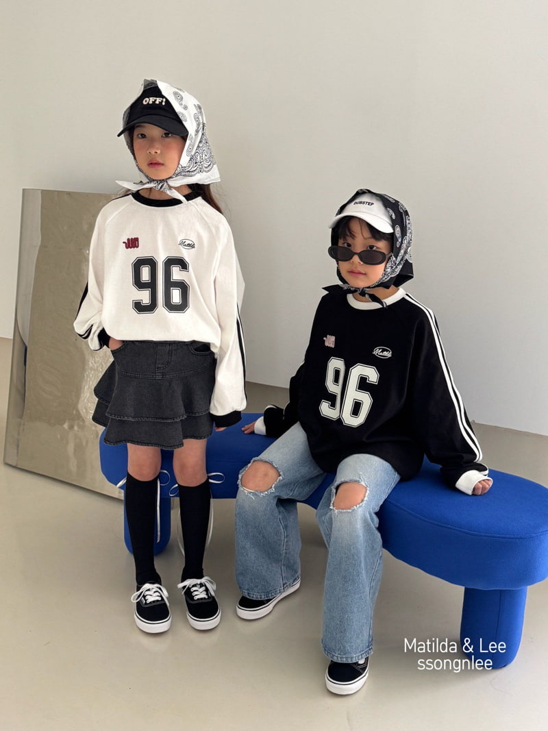 Matilda & Lee - Korean Children Fashion - #kidzfashiontrend - 96 Two Line Tee - 10