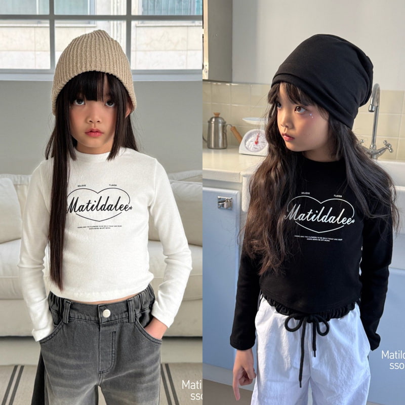 Matilda & Lee - Korean Children Fashion - #kidzfashiontrend - Matilda Heart Tee
