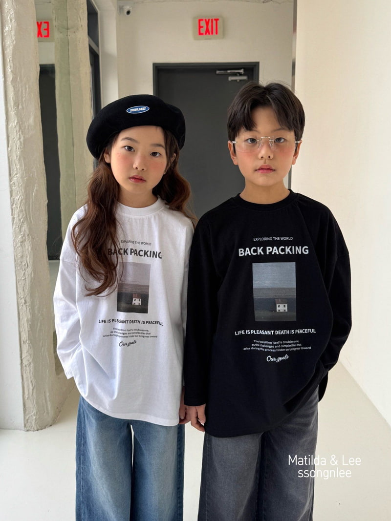 Matilda & Lee - Korean Children Fashion - #kidzfashiontrend - Backpacking Tee - 7