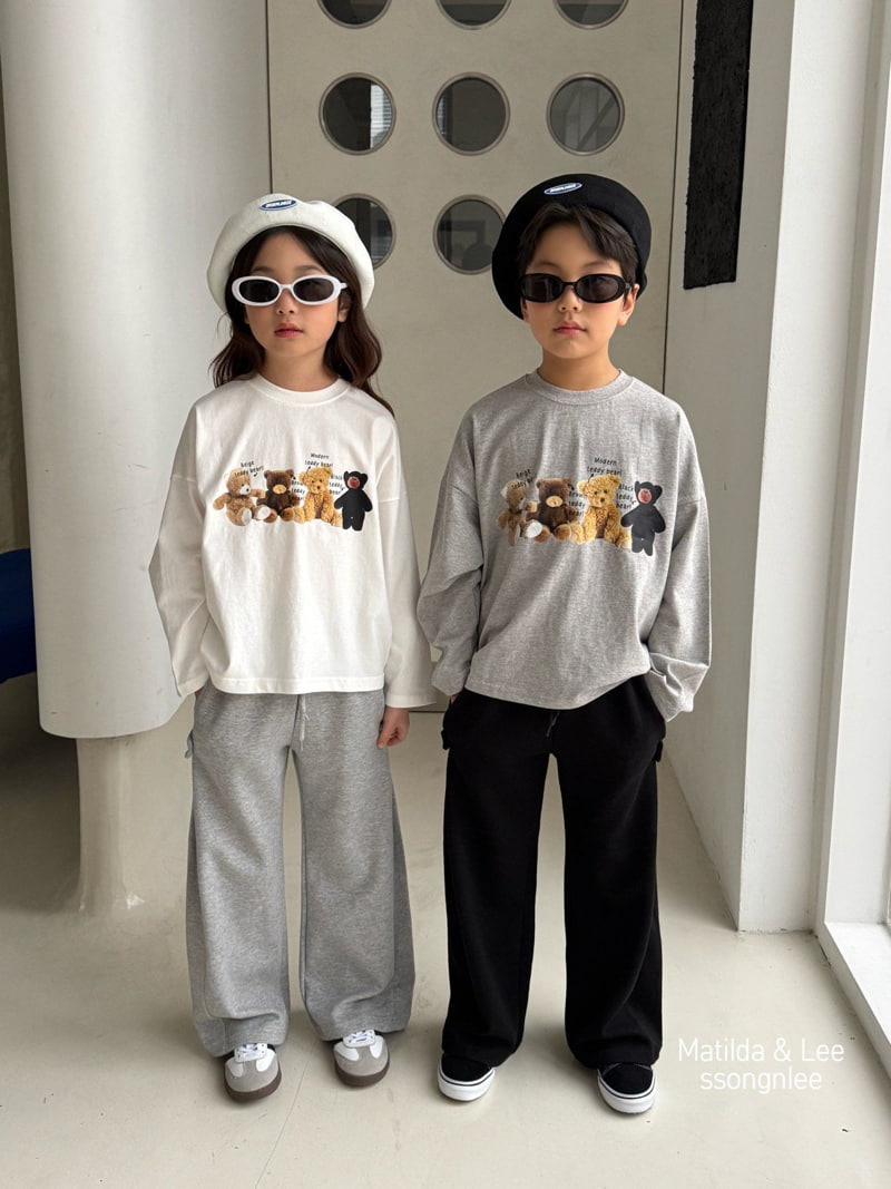 Matilda & Lee - Korean Children Fashion - #kidsstore - Snap Wide Pants - 4