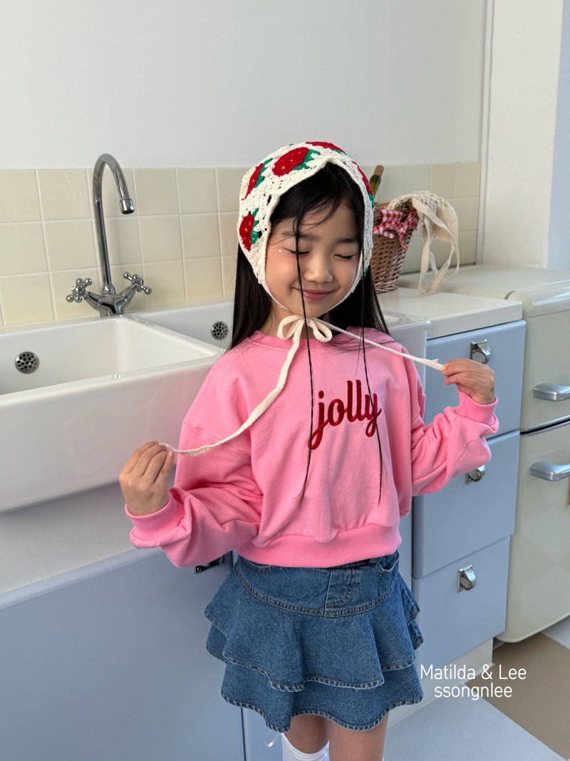 Matilda & Lee - Korean Children Fashion - #littlefashionista - Jolly Crop Sweatshirts