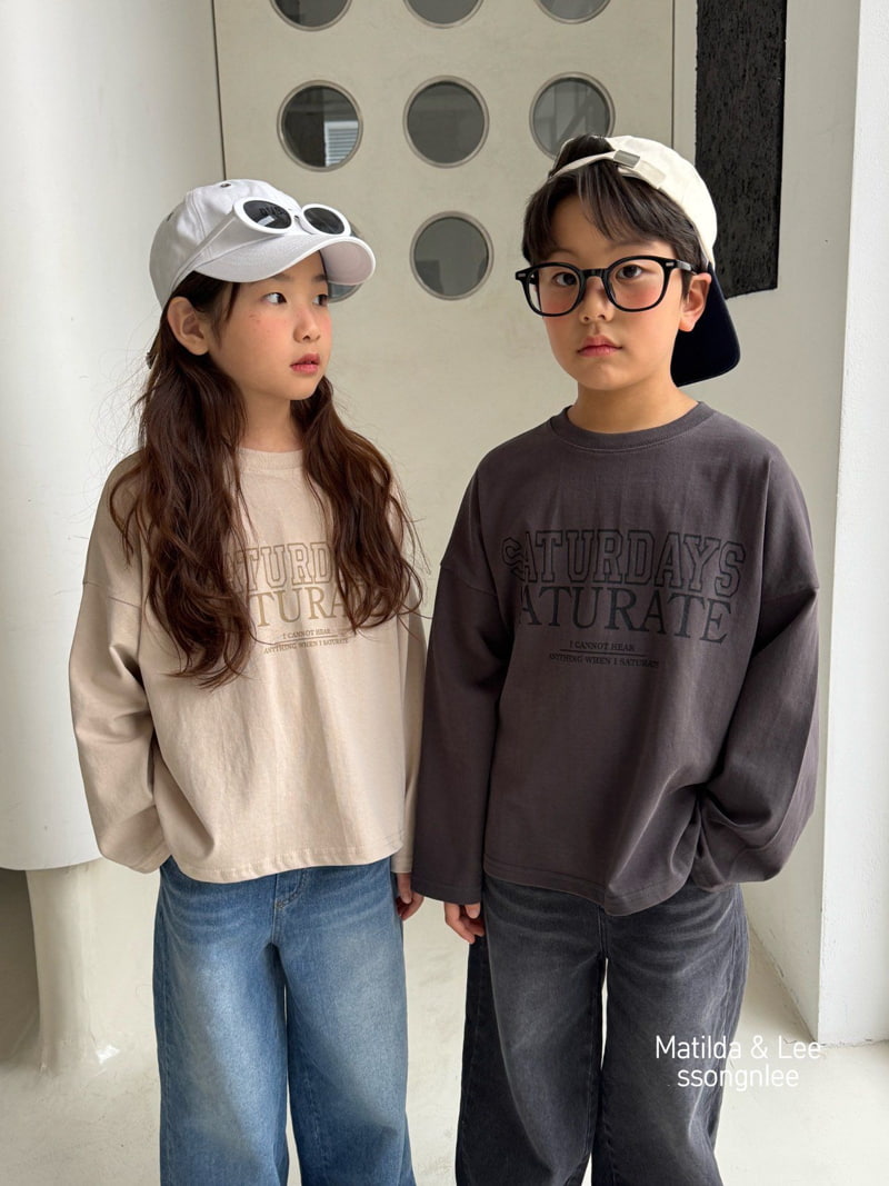 Matilda & Lee - Korean Children Fashion - #littlefashionista - Saturday Tee - 8