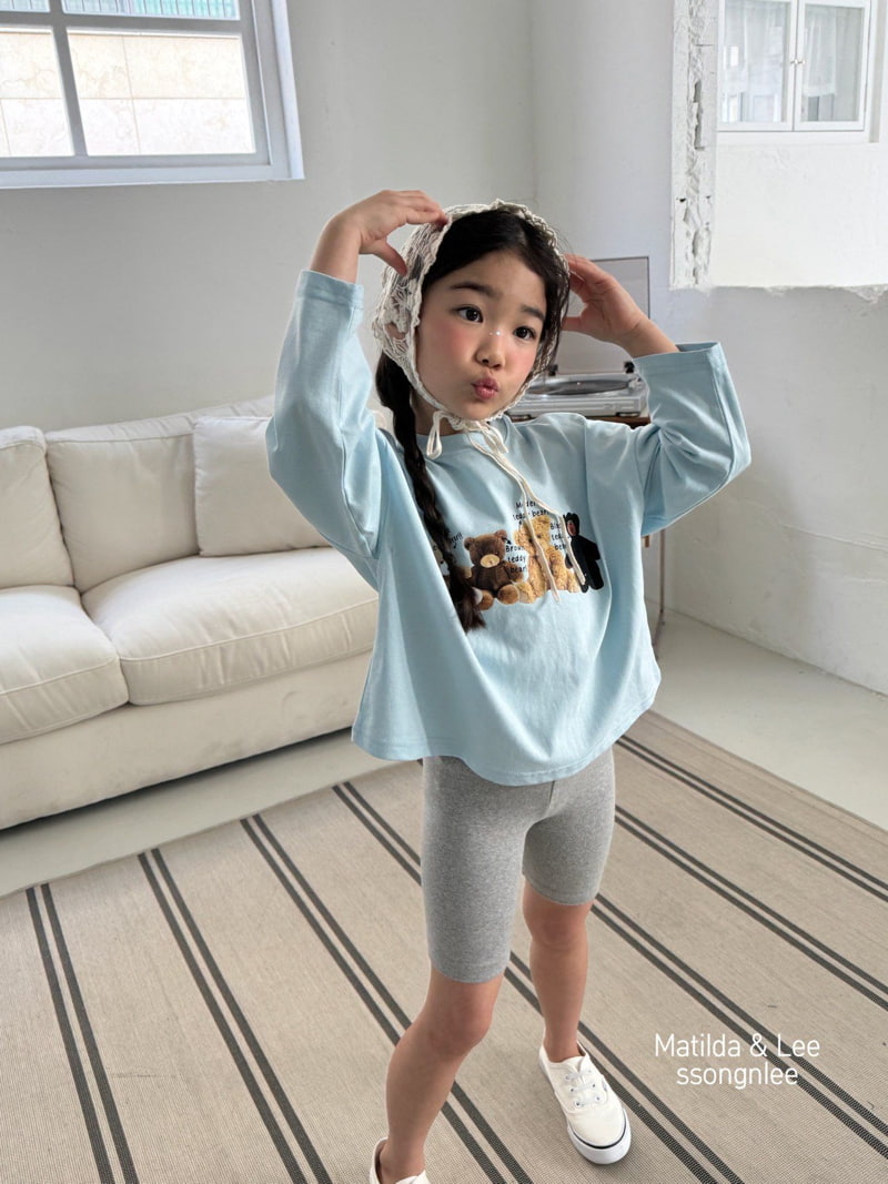 Matilda & Lee - Korean Children Fashion - #littlefashionista - Bear Tee - 12
