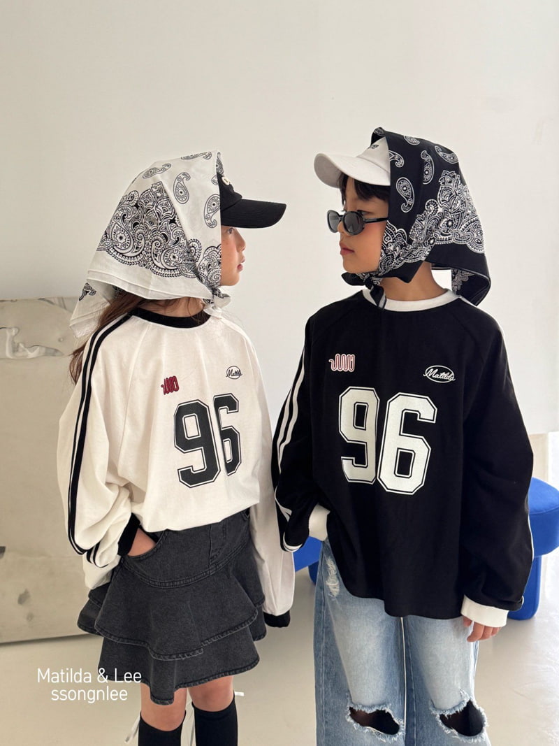 Matilda & Lee - Korean Children Fashion - #littlefashionista - 96 Two Line Tee - 12