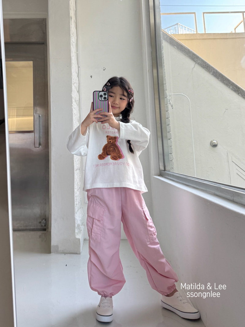 Matilda & Lee - Korean Children Fashion - #Kfashion4kids - Loose fit Jogger Pants - 4