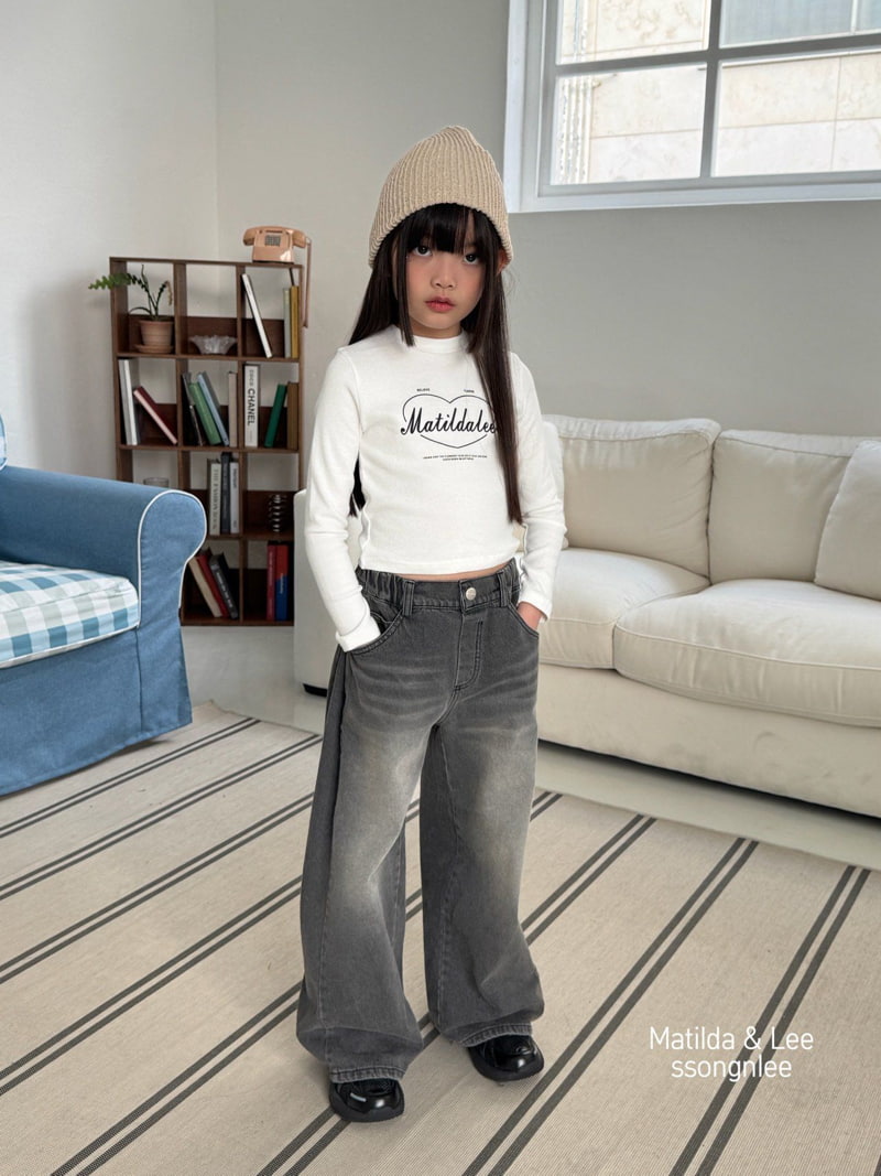 Matilda & Lee - Korean Children Fashion - #littlefashionista - Matilda Heart Tee - 3