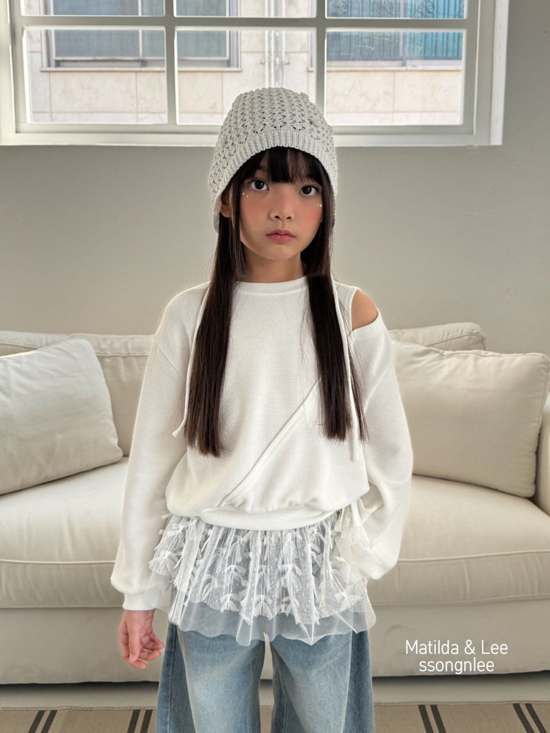 Matilda & Lee - Korean Children Fashion - #littlefashionista - Ribbon Layered Wrap Skirt - 7
