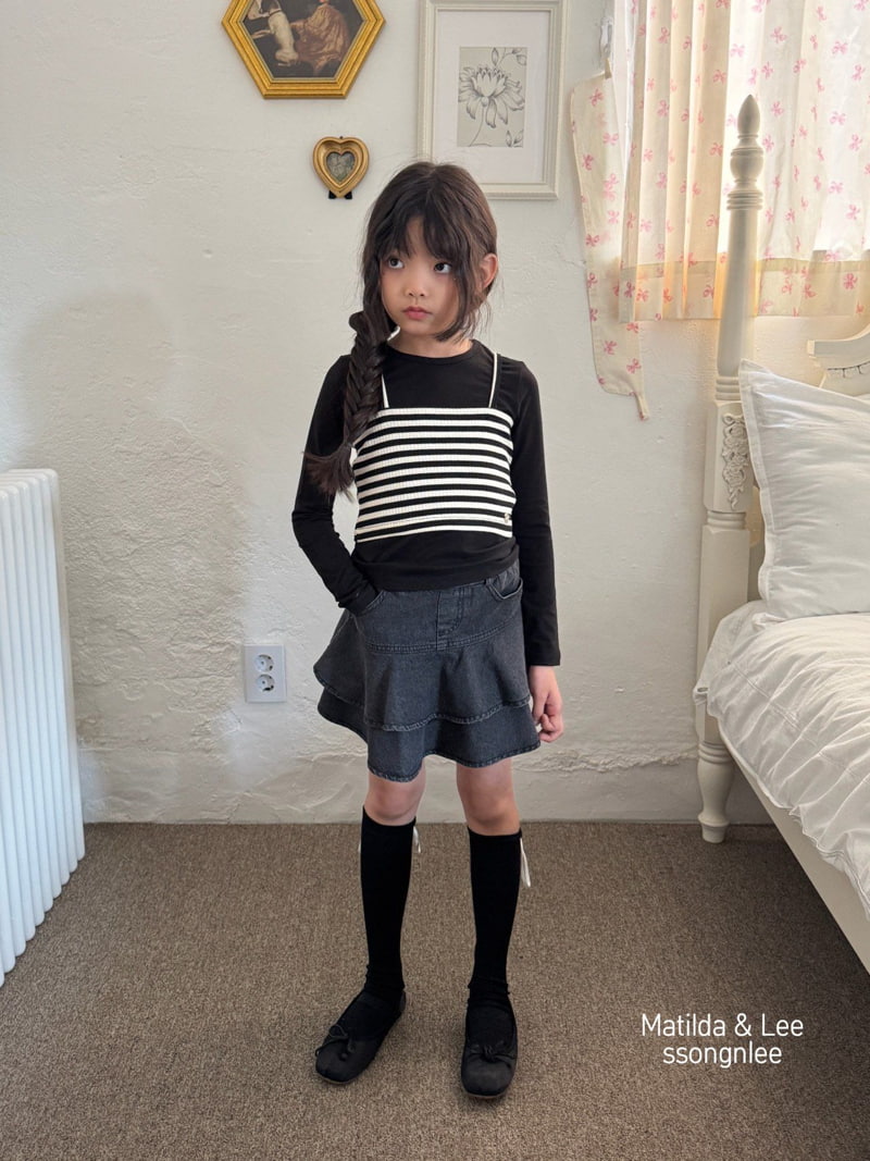 Matilda & Lee - Korean Children Fashion - #magicofchildhood - String Bustier - 8