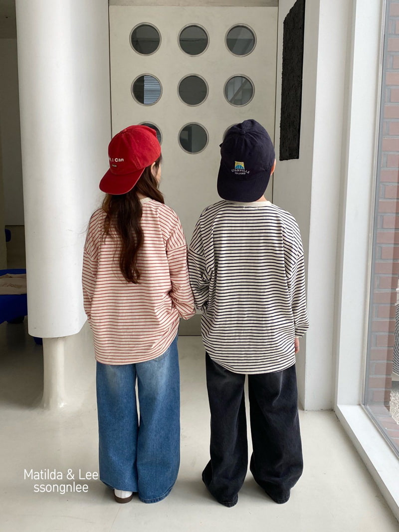 Matilda & Lee - Korean Children Fashion - #magicofchildhood - Stripe Tee - 10