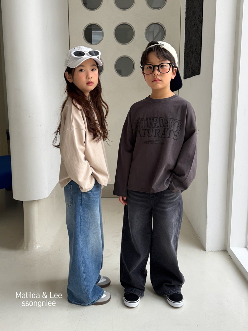Matilda & Lee - Korean Children Fashion - #magicofchildhood - Saturday Tee - 9