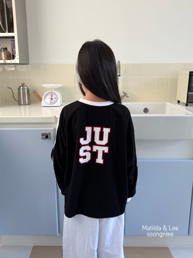 Matilda & Lee - Korean Children Fashion - #magicofchildhood - Seven Two Line Print Tee - 5