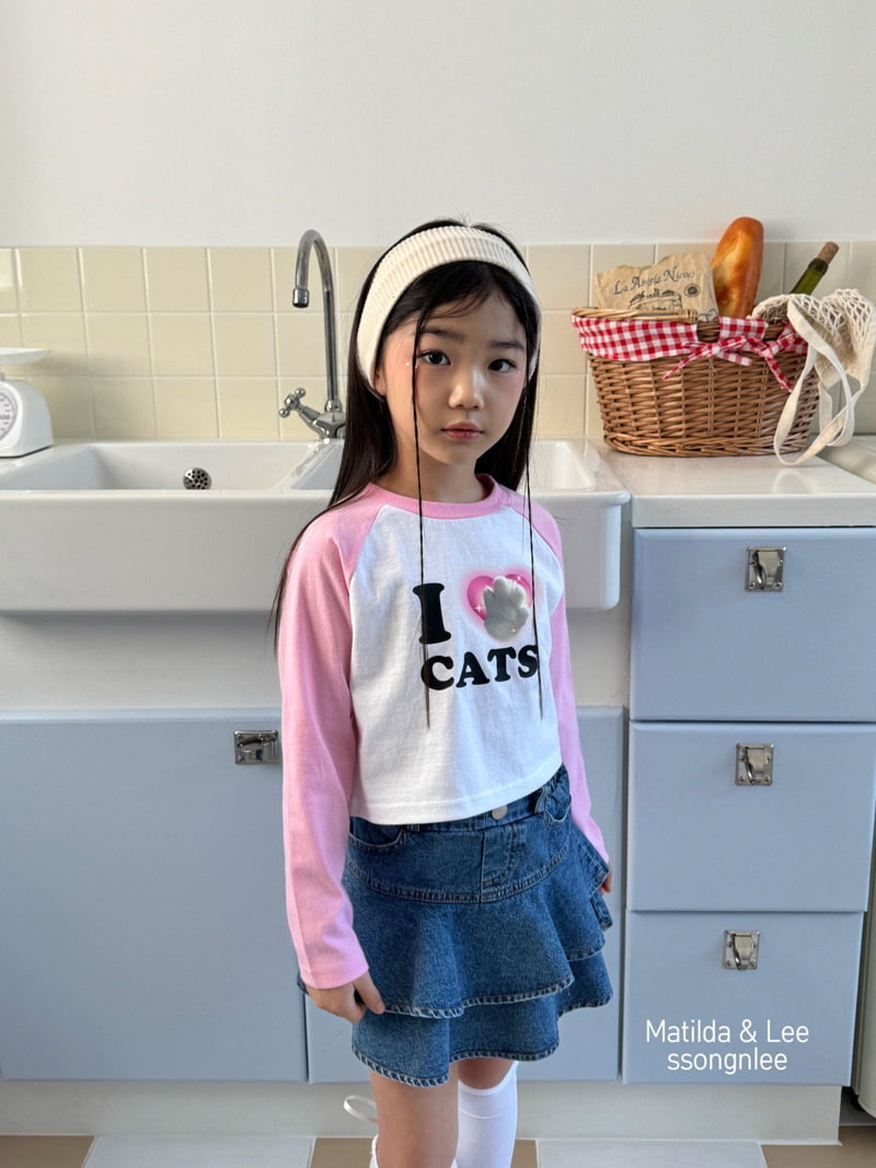 Matilda & Lee - Korean Children Fashion - #magicofchildhood - Cats Raglan Tee - 8