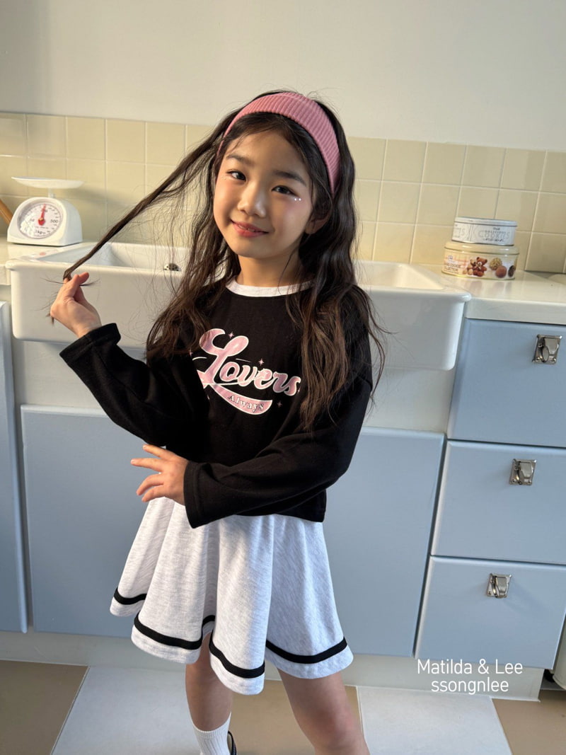 Matilda & Lee - Korean Children Fashion - #magicofchildhood - Rubber Skirt Set - 3