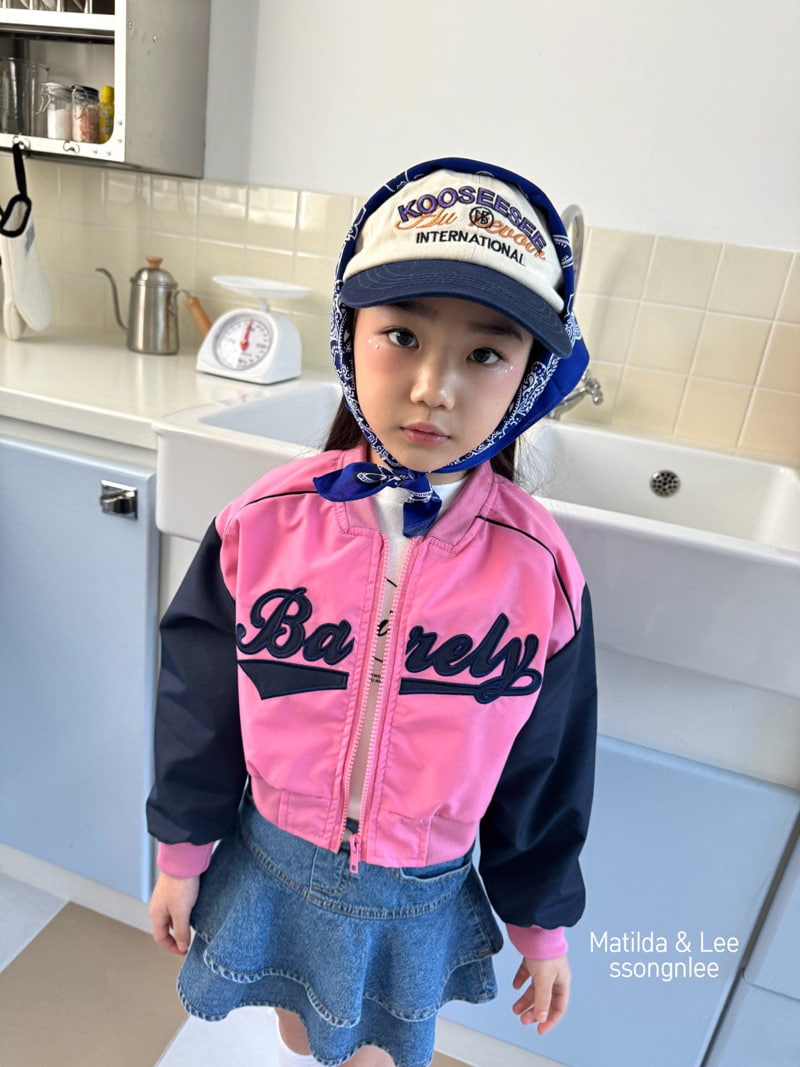 Matilda & Lee - Korean Children Fashion - #magicofchildhood - Raglan Crop Baseball Jumper - 12