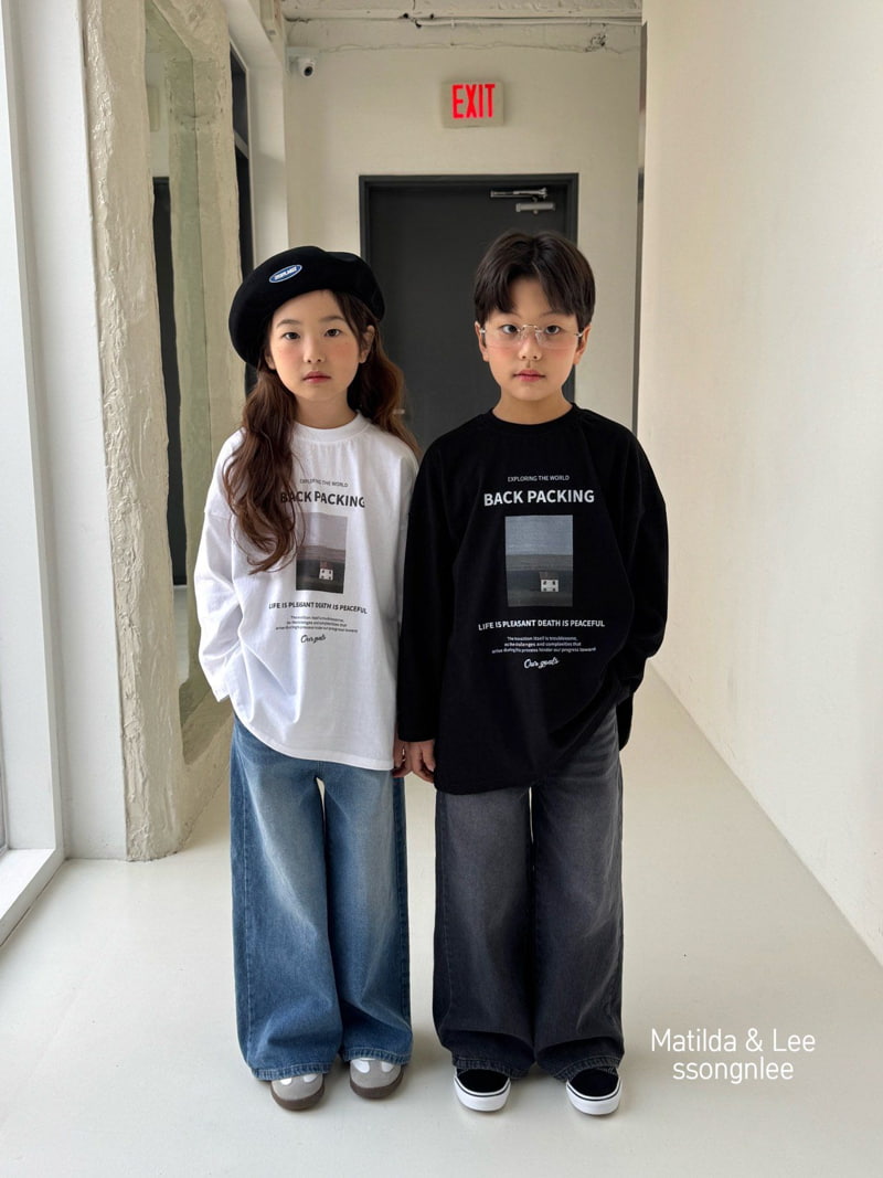 Matilda & Lee - Korean Children Fashion - #magicofchildhood - Backpacking Tee - 10