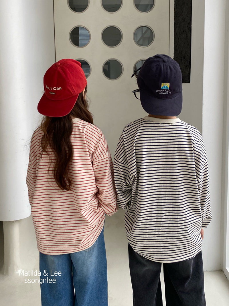 Matilda & Lee - Korean Children Fashion - #minifashionista - Stripe Tee - 11