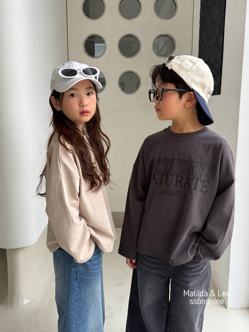Matilda & Lee - Korean Children Fashion - #minifashionista - Saturday Tee - 10