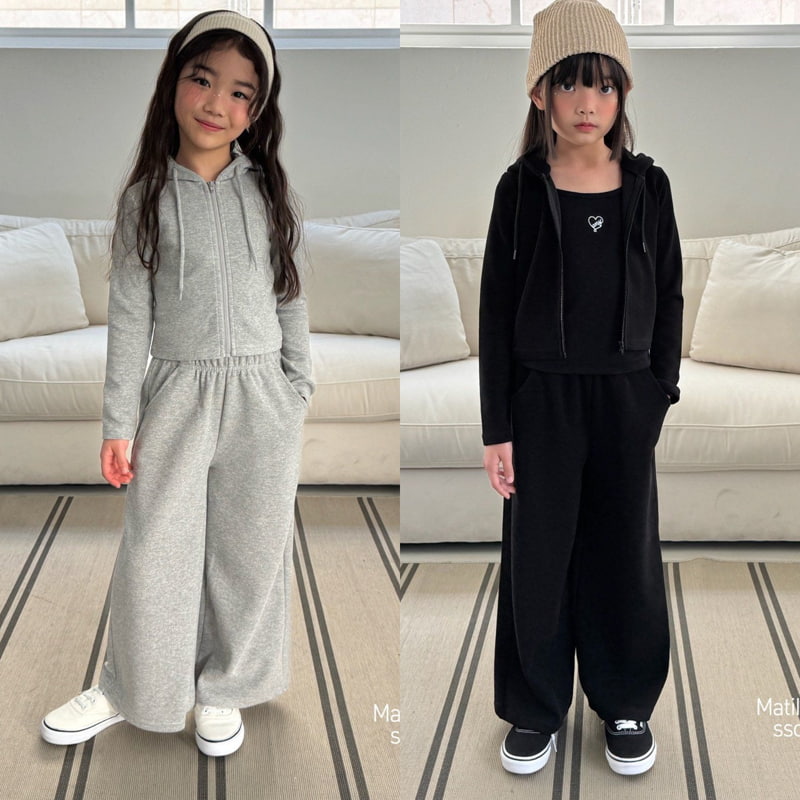 Matilda & Lee - Korean Children Fashion - #minifashionista - Knit Wide Pants