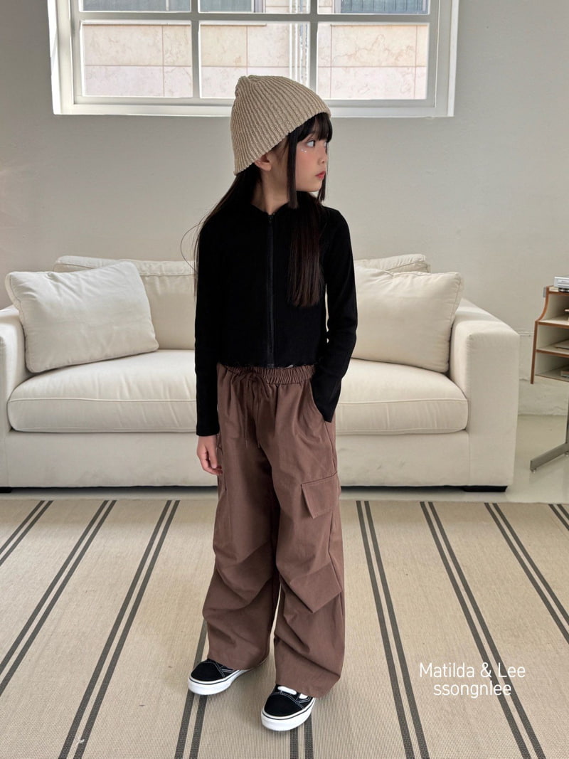 Matilda & Lee - Korean Children Fashion - #minifashionista - Wave Hooded Zip-up Jacket - 8
