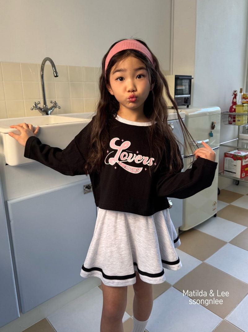 Matilda & Lee - Korean Children Fashion - #magicofchildhood - Rubber Skirt Set - 4