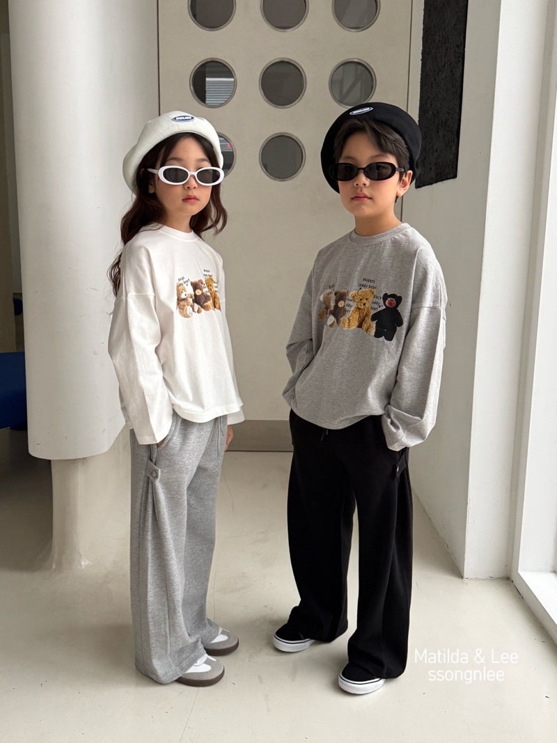 Matilda & Lee - Korean Children Fashion - #minifashionista - Snap Wide Pants - 8