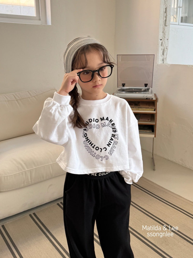 Matilda & Lee - Korean Children Fashion - #prettylittlegirls - Heart Initial Tee